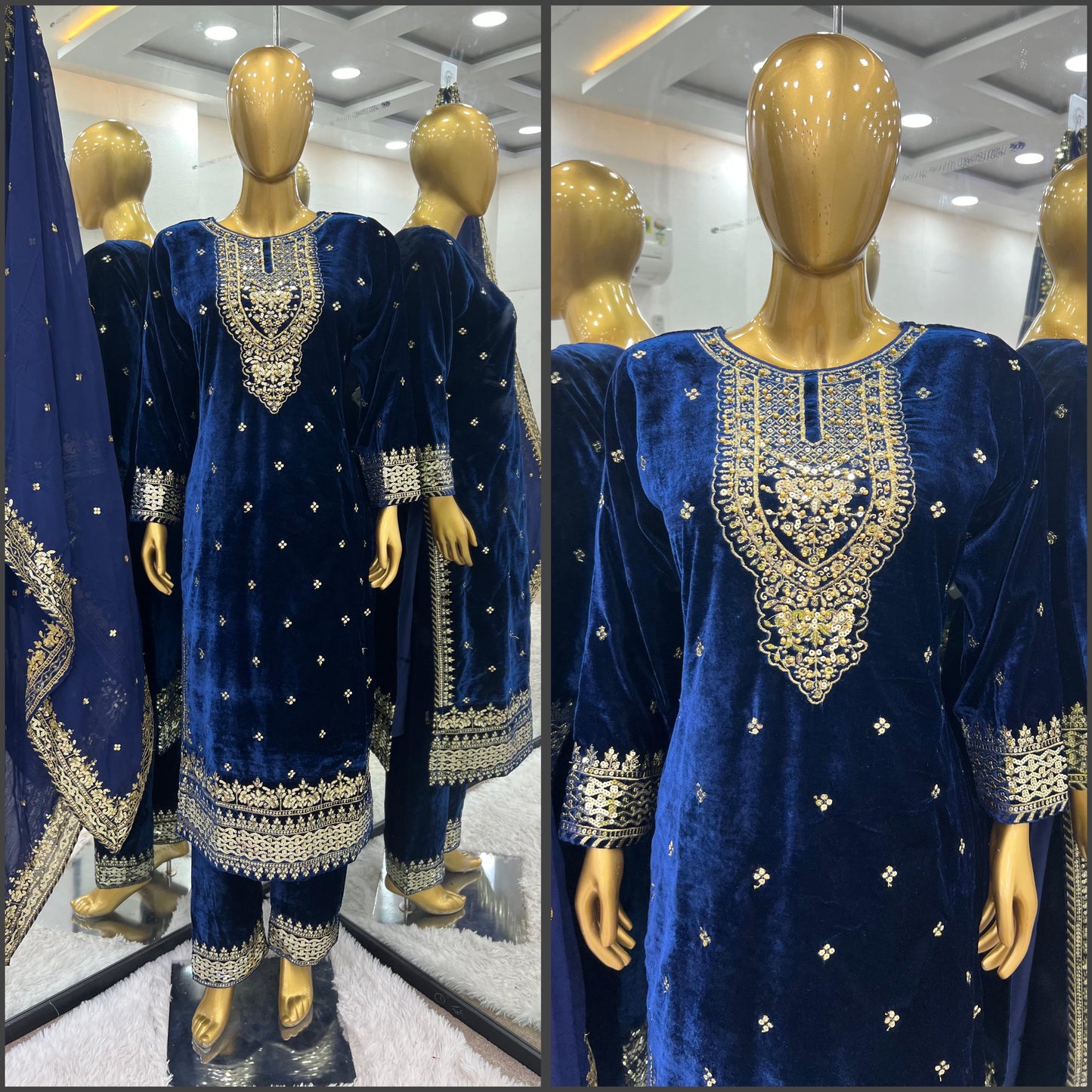 Stitched Velvet Collection