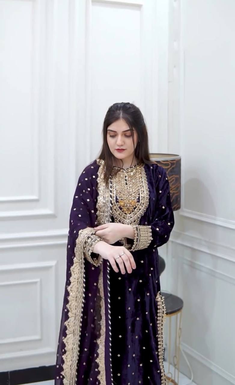 Stitched Velvet Collection