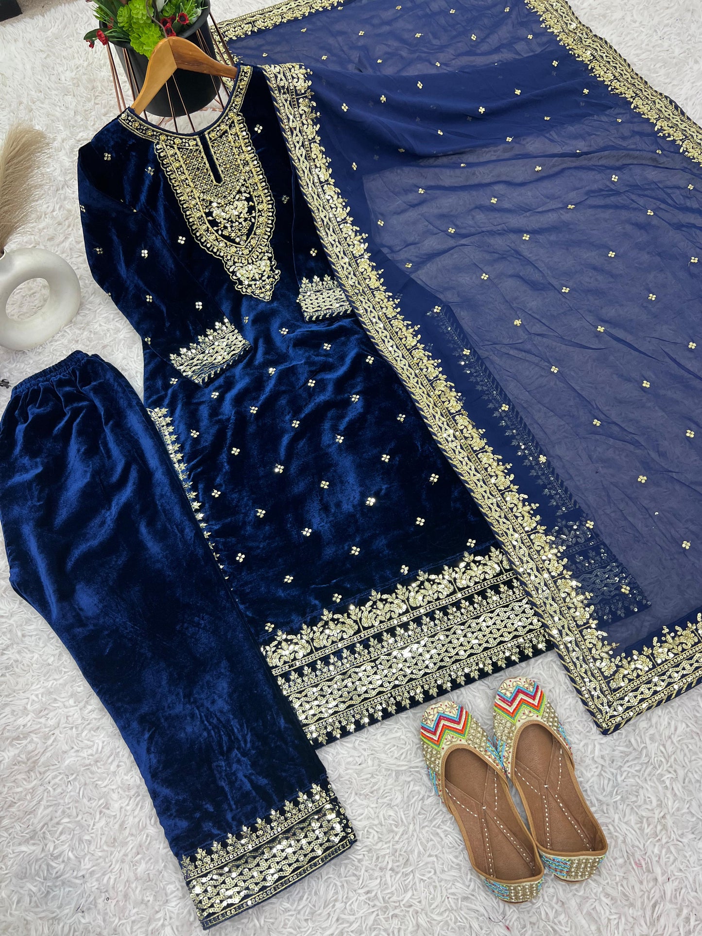 Stitched Velvet Collection