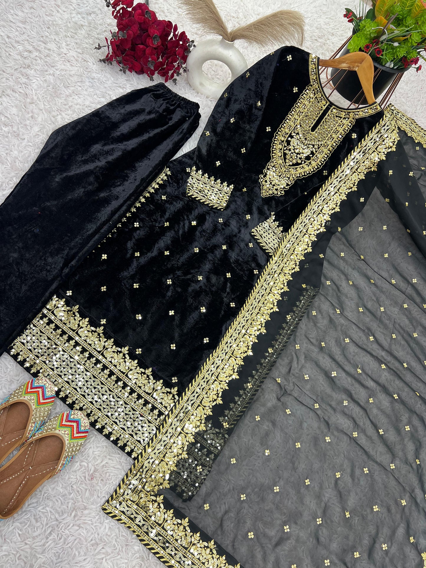 Stitched Velvet Collection