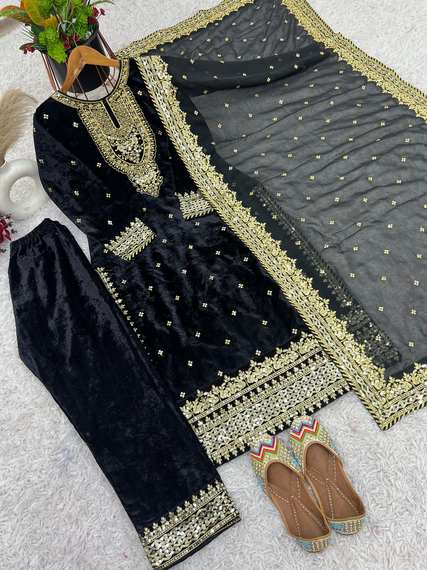Stitched Velvet Collection