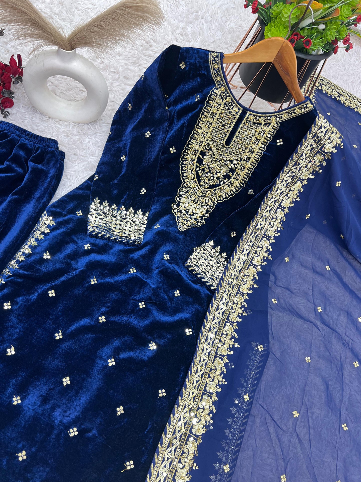 Stitched Velvet Collection