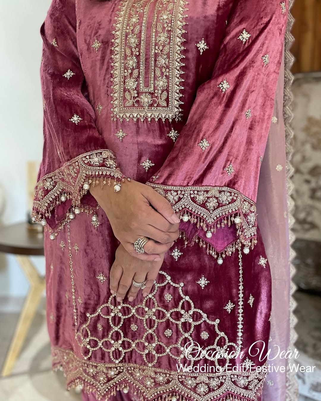 Stitched Velvet Collection