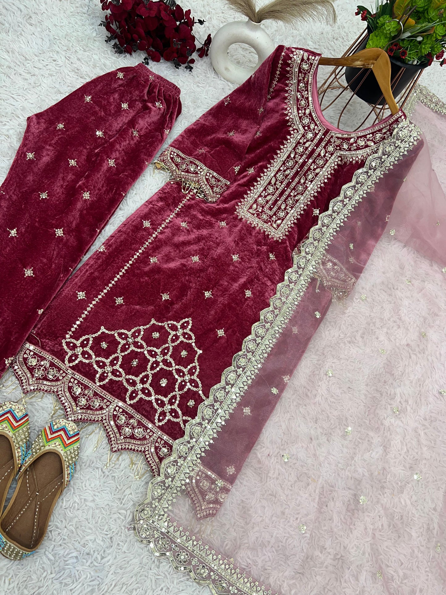 Stitched Velvet Collection