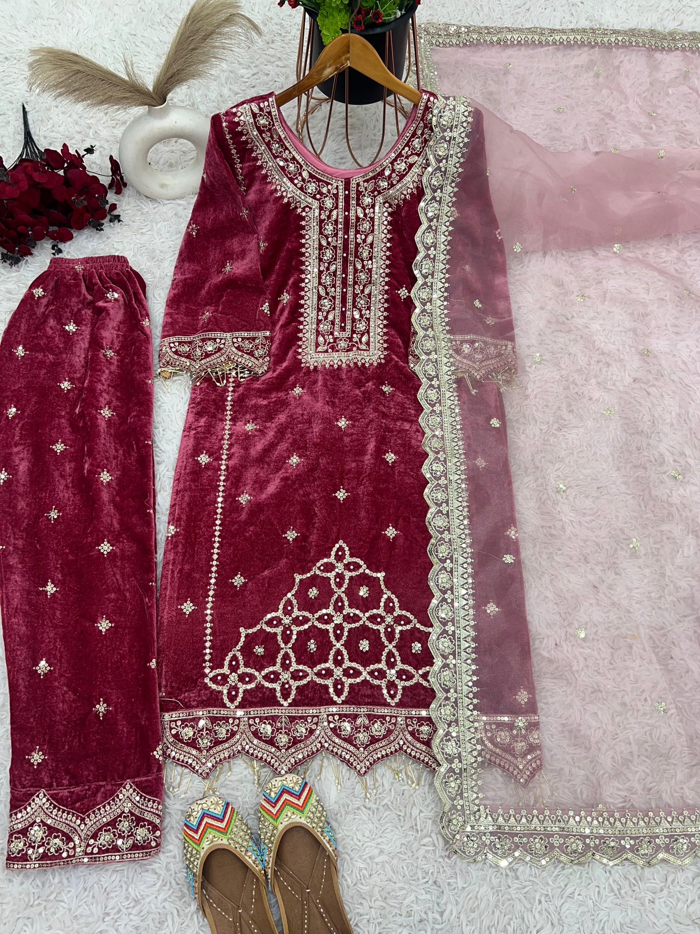 Stitched Velvet Collection