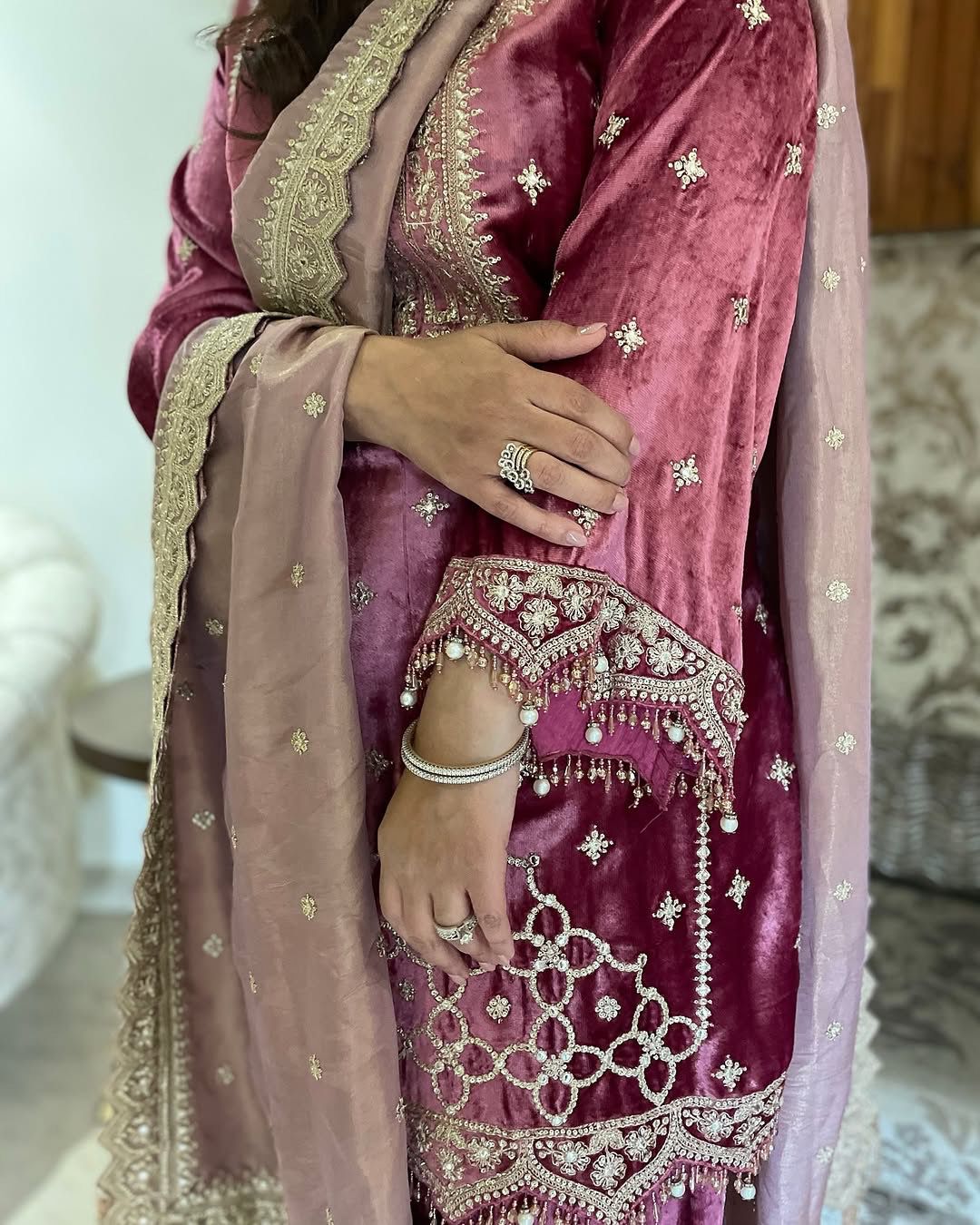 Stitched Velvet Collection