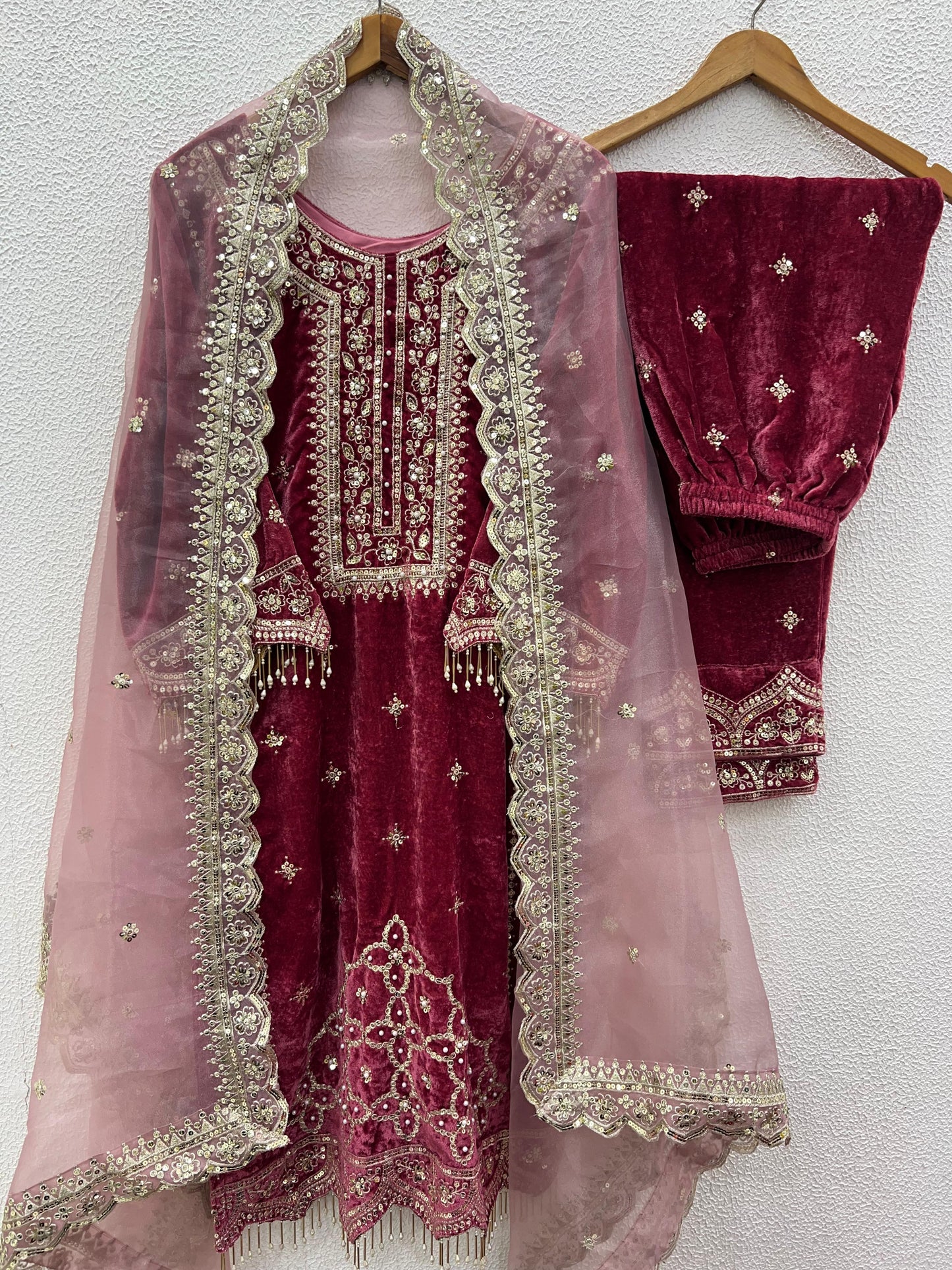 Stitched Velvet Collection