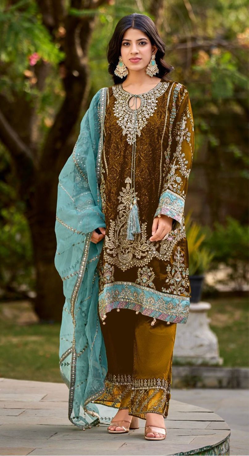 Stitched Velvet Collection