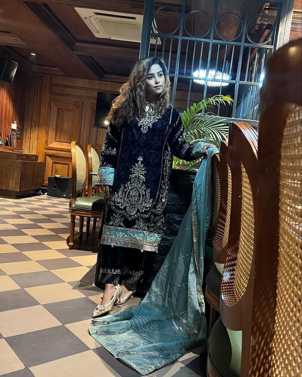 Stitched Velvet Collection