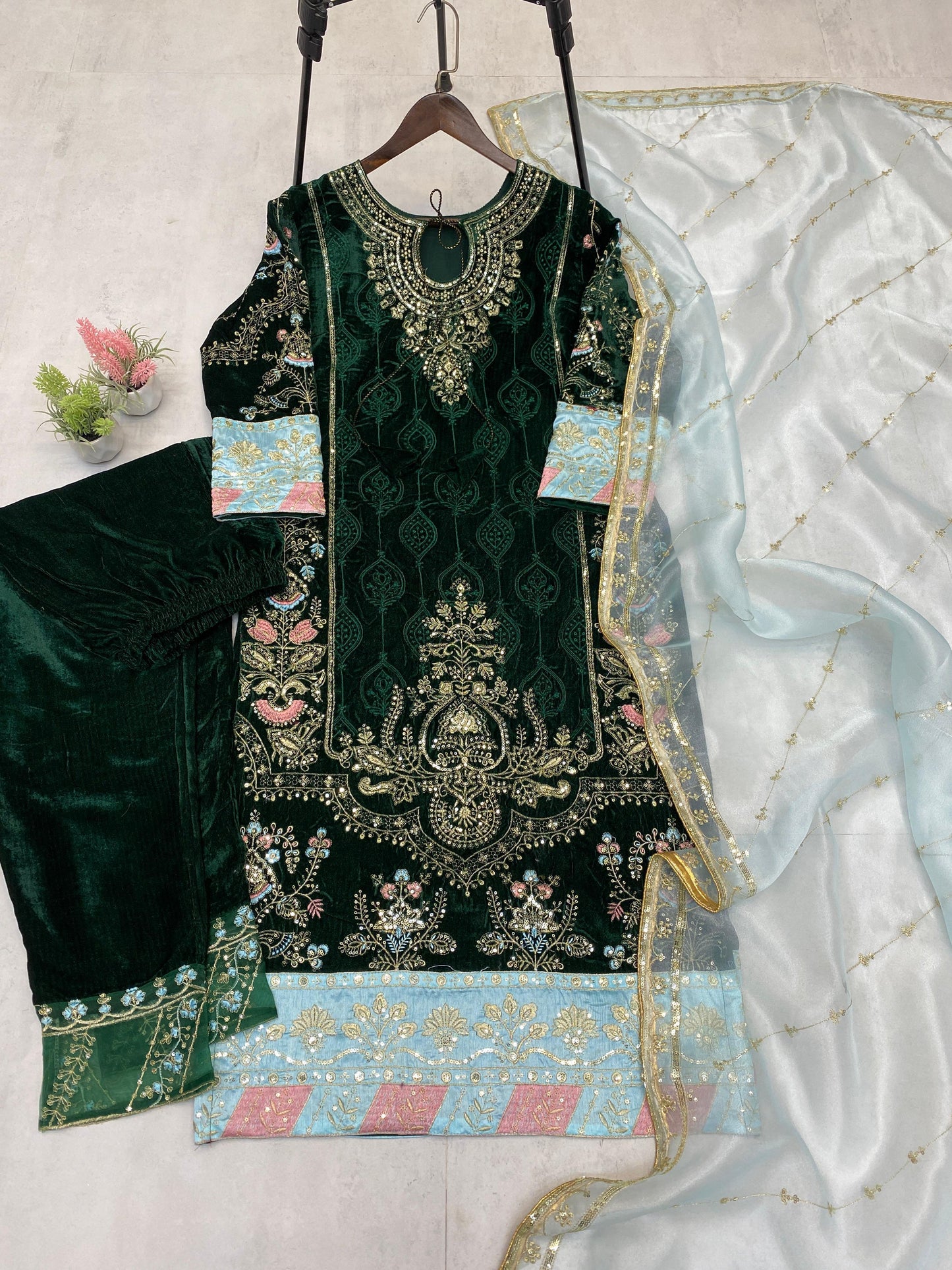 Stitched Velvet Collection