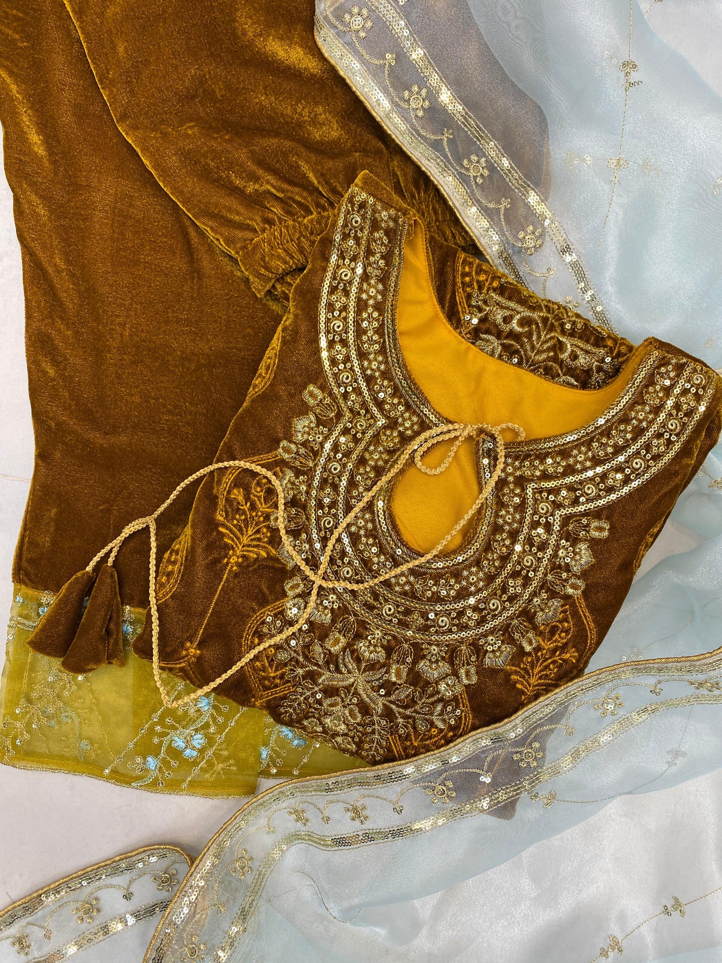 Stitched Velvet Collection