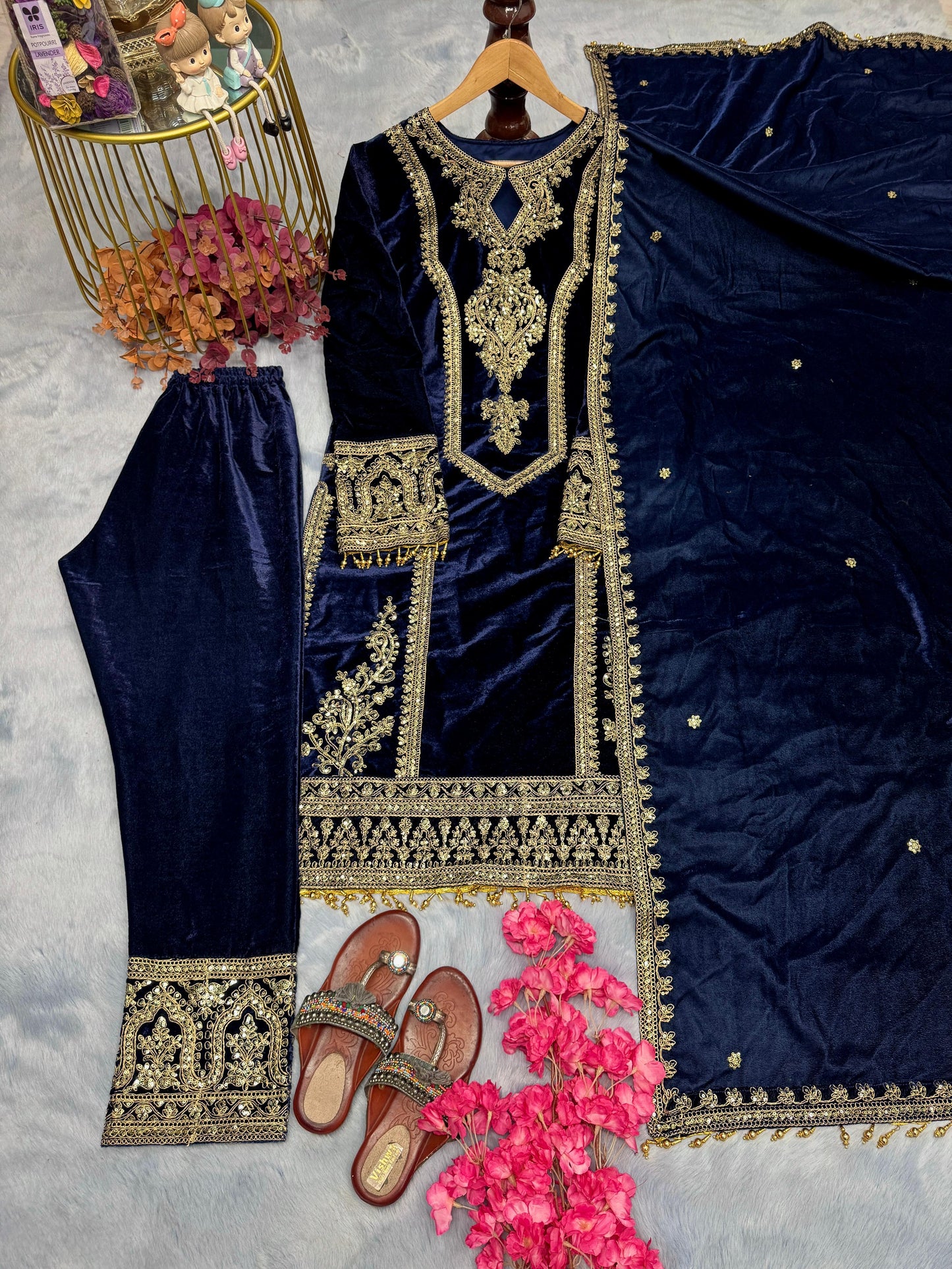 Stitched Velvet Collection