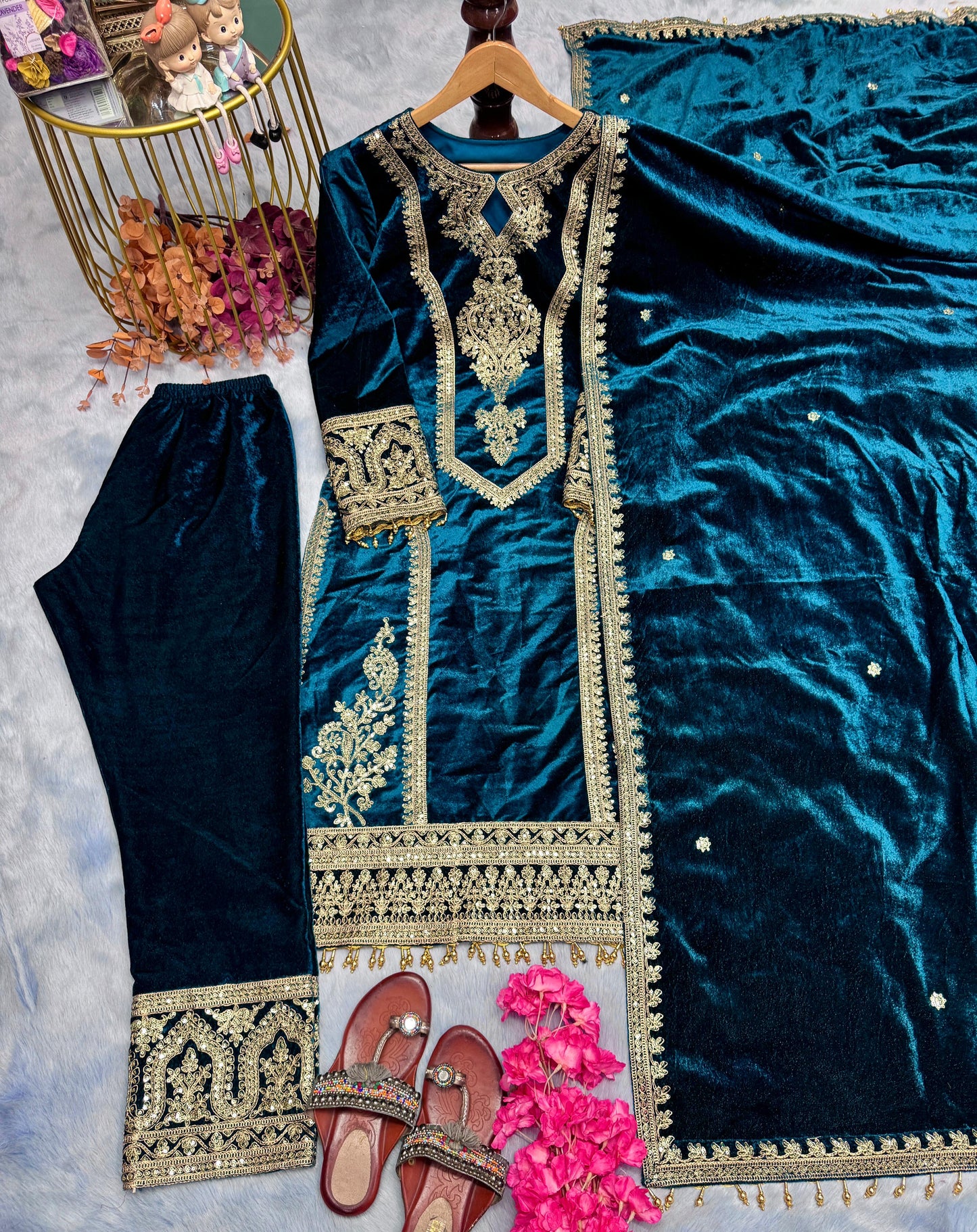 Stitched Velvet Collection