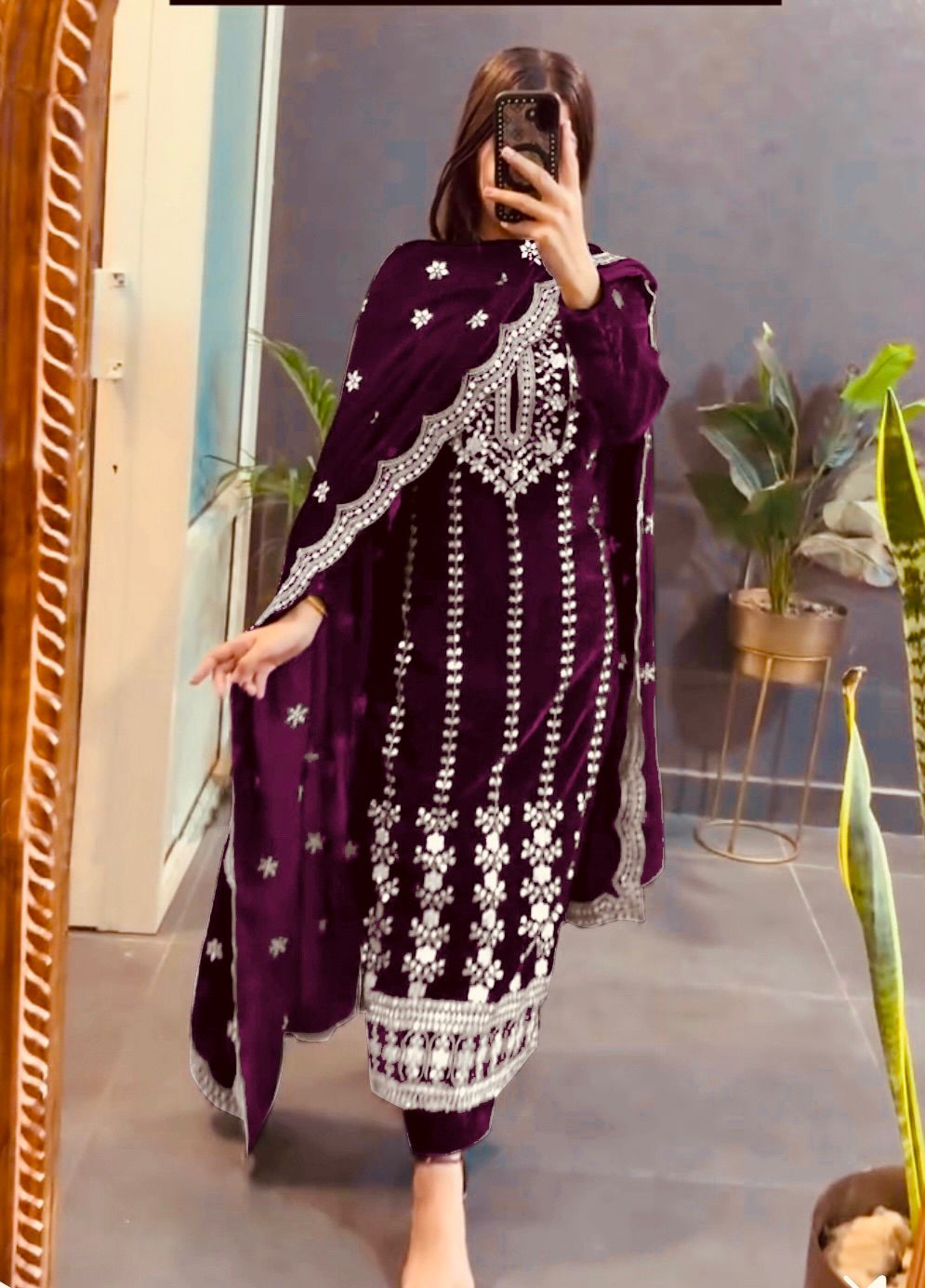 Stitched Velvet Collection