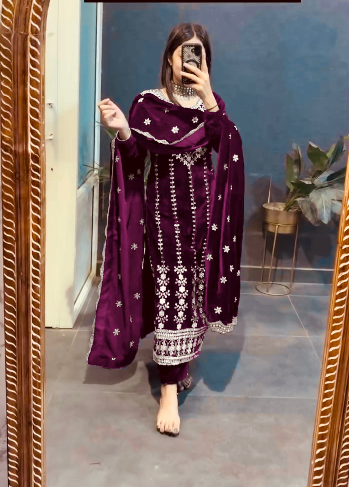 Stitched Velvet Collection