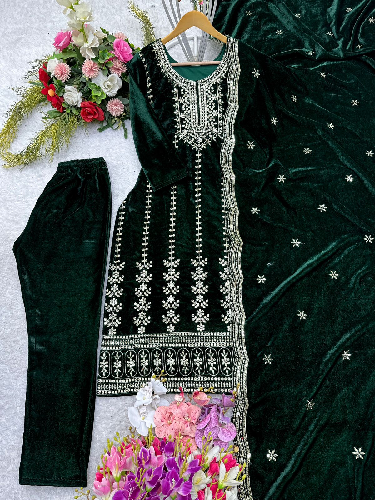 Stitched Velvet Collection