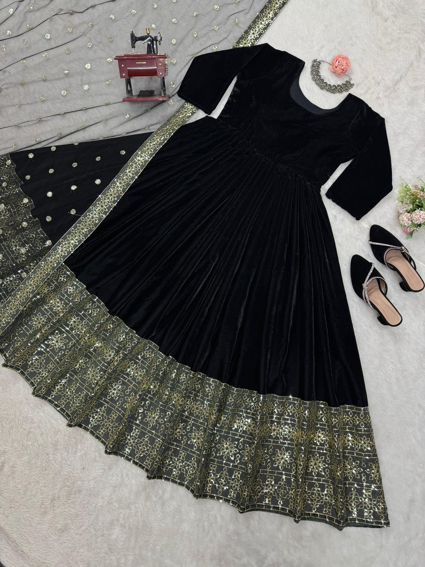 Stitched Velvet Collection