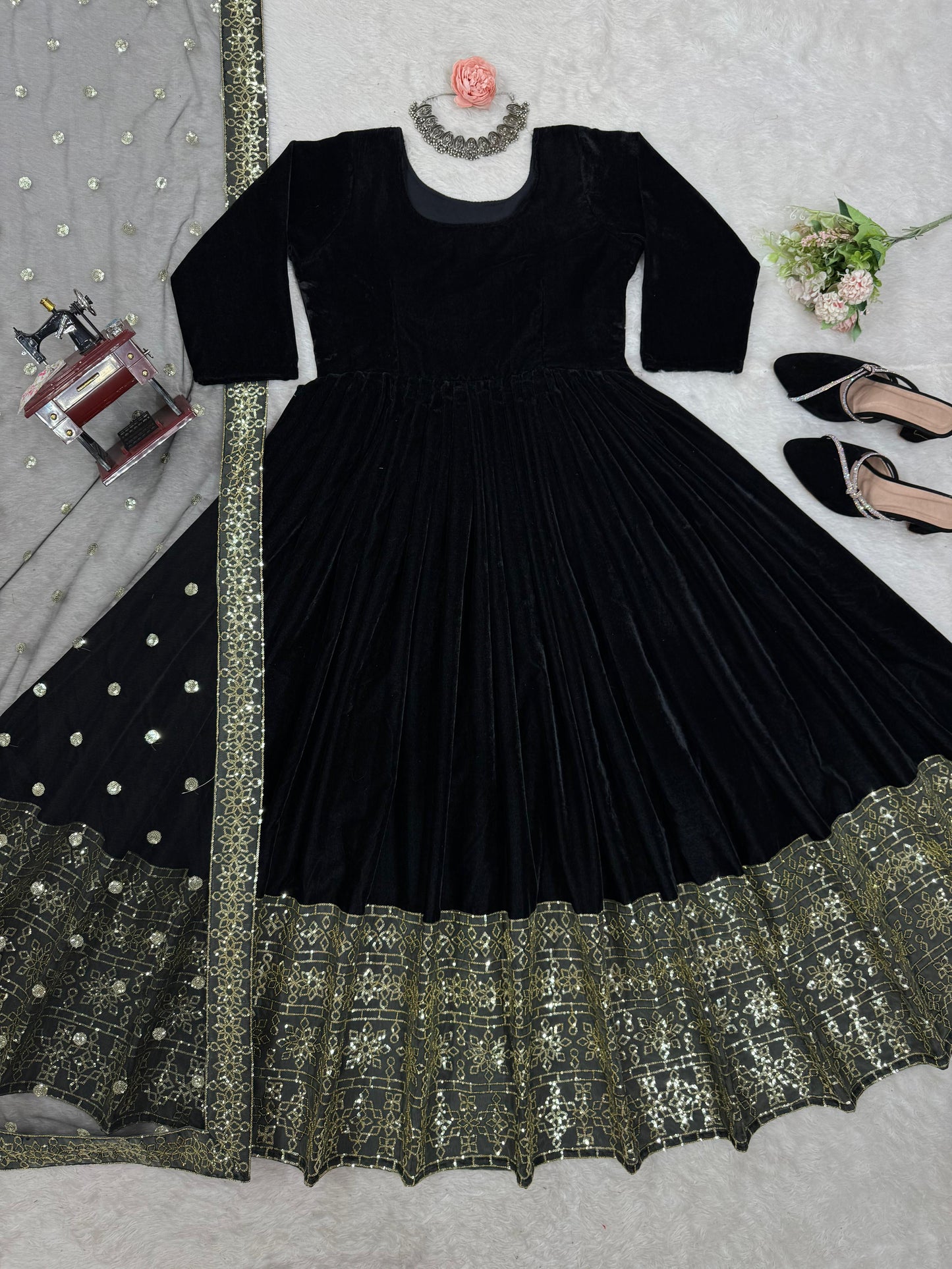 Stitched Velvet Collection