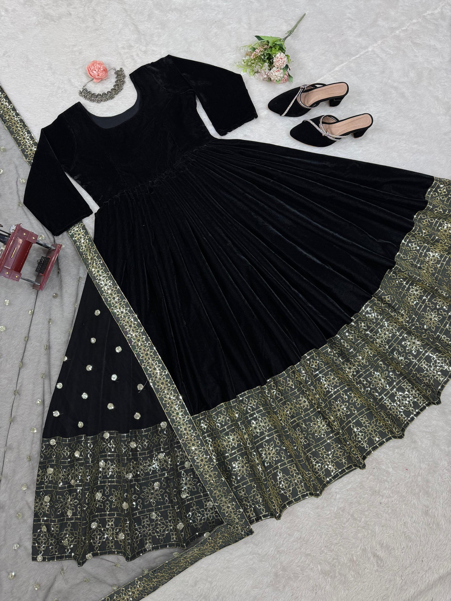Stitched Velvet Collection