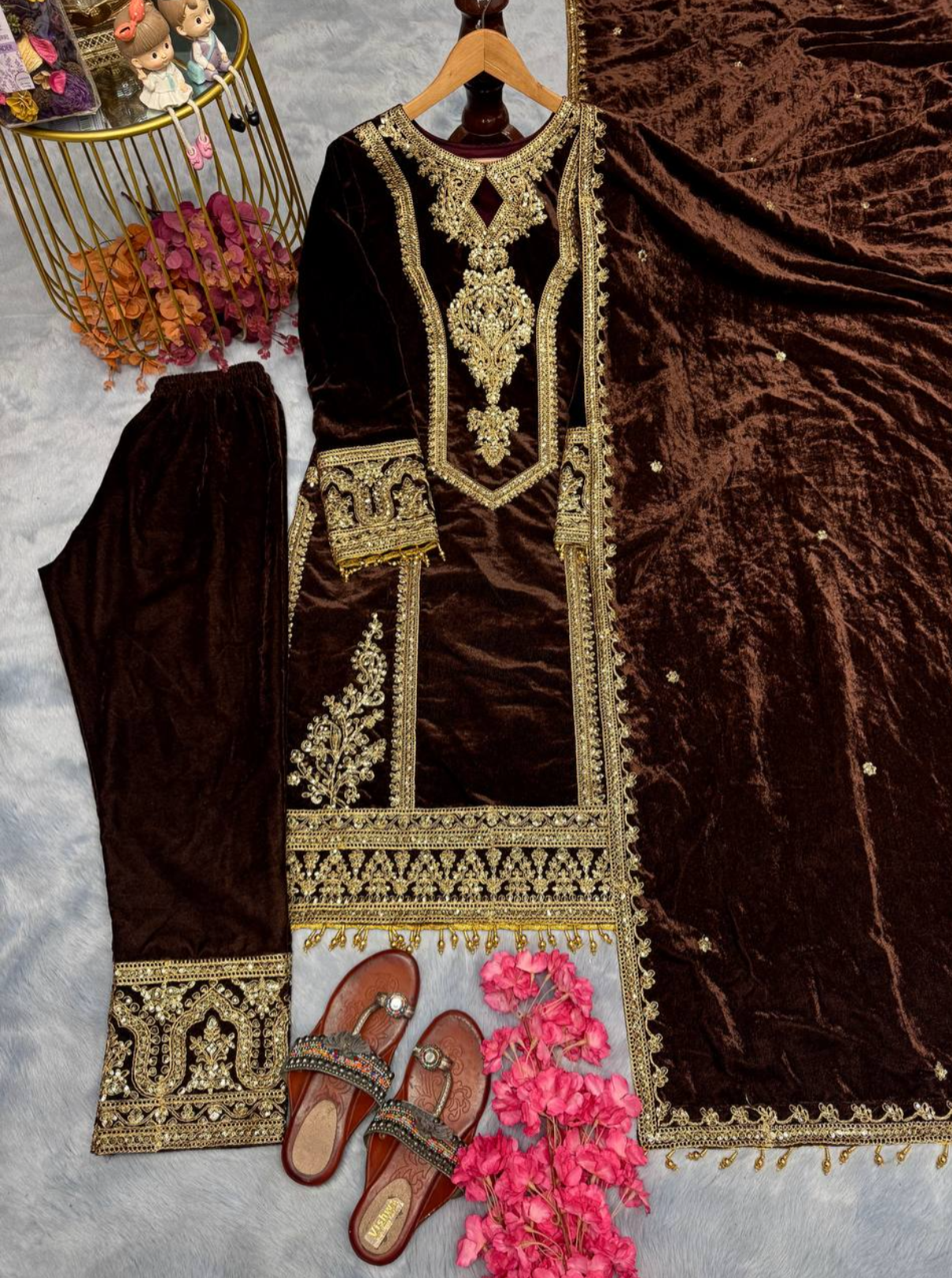 Stitched Velvet Collection