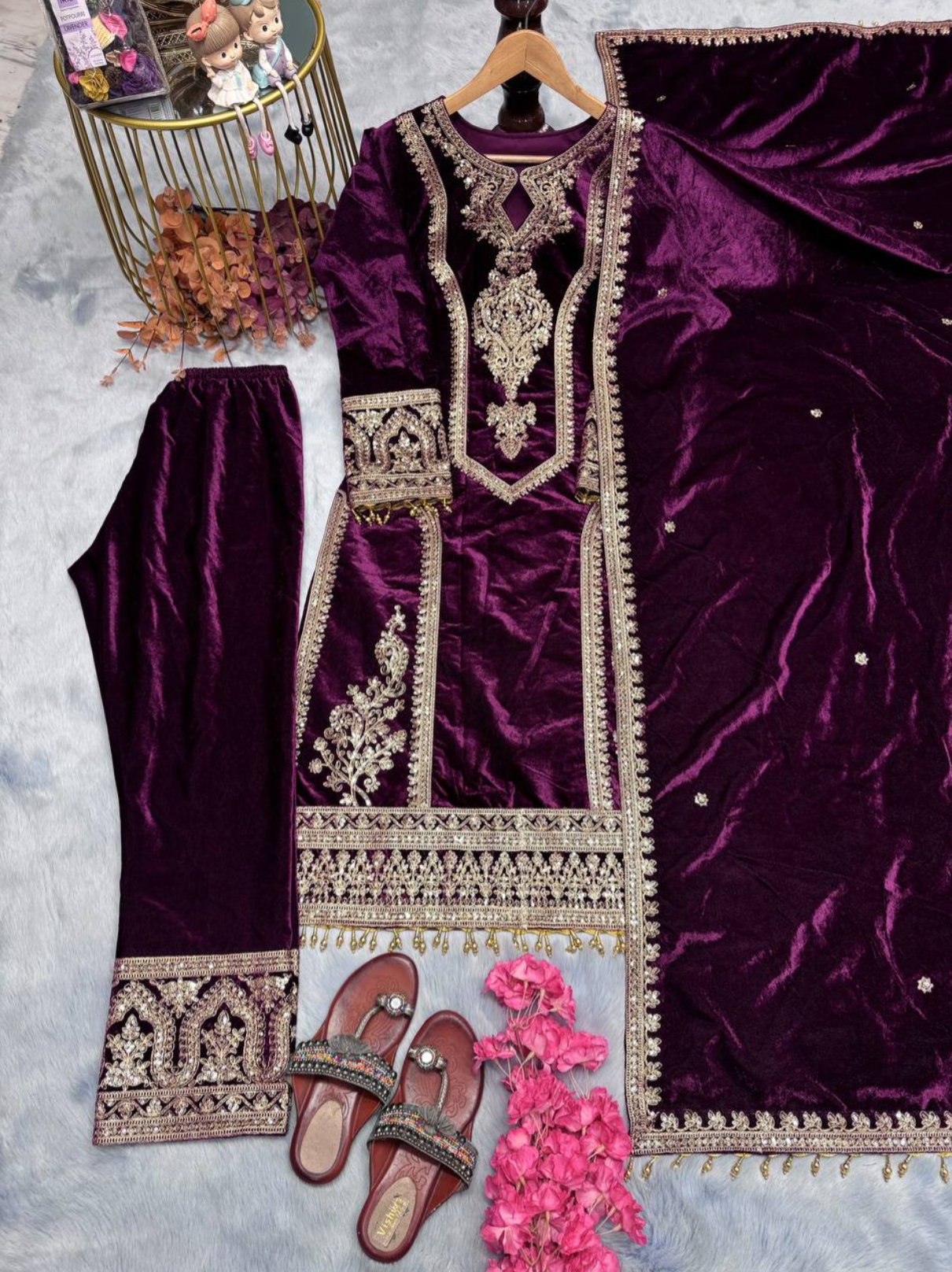 Stitched Velvet Collection