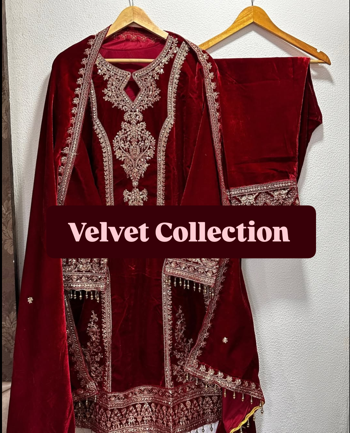 Stitched Velvet Collection