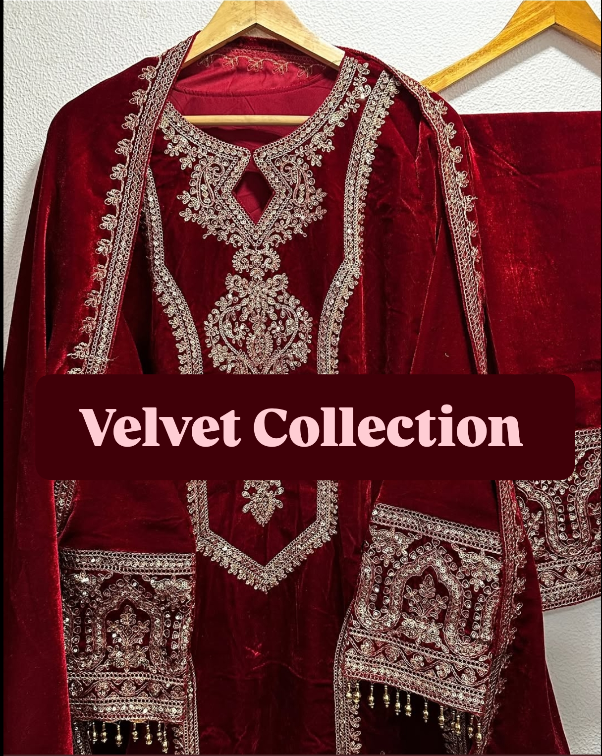 Stitched Velvet Collection