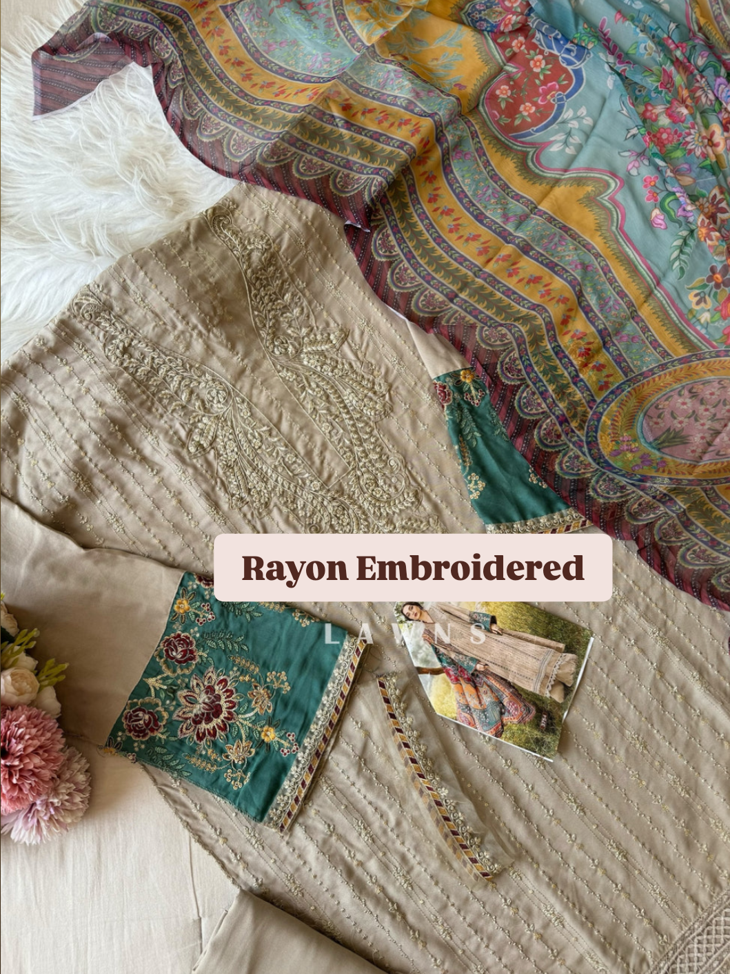Rayon Embroidered Collection