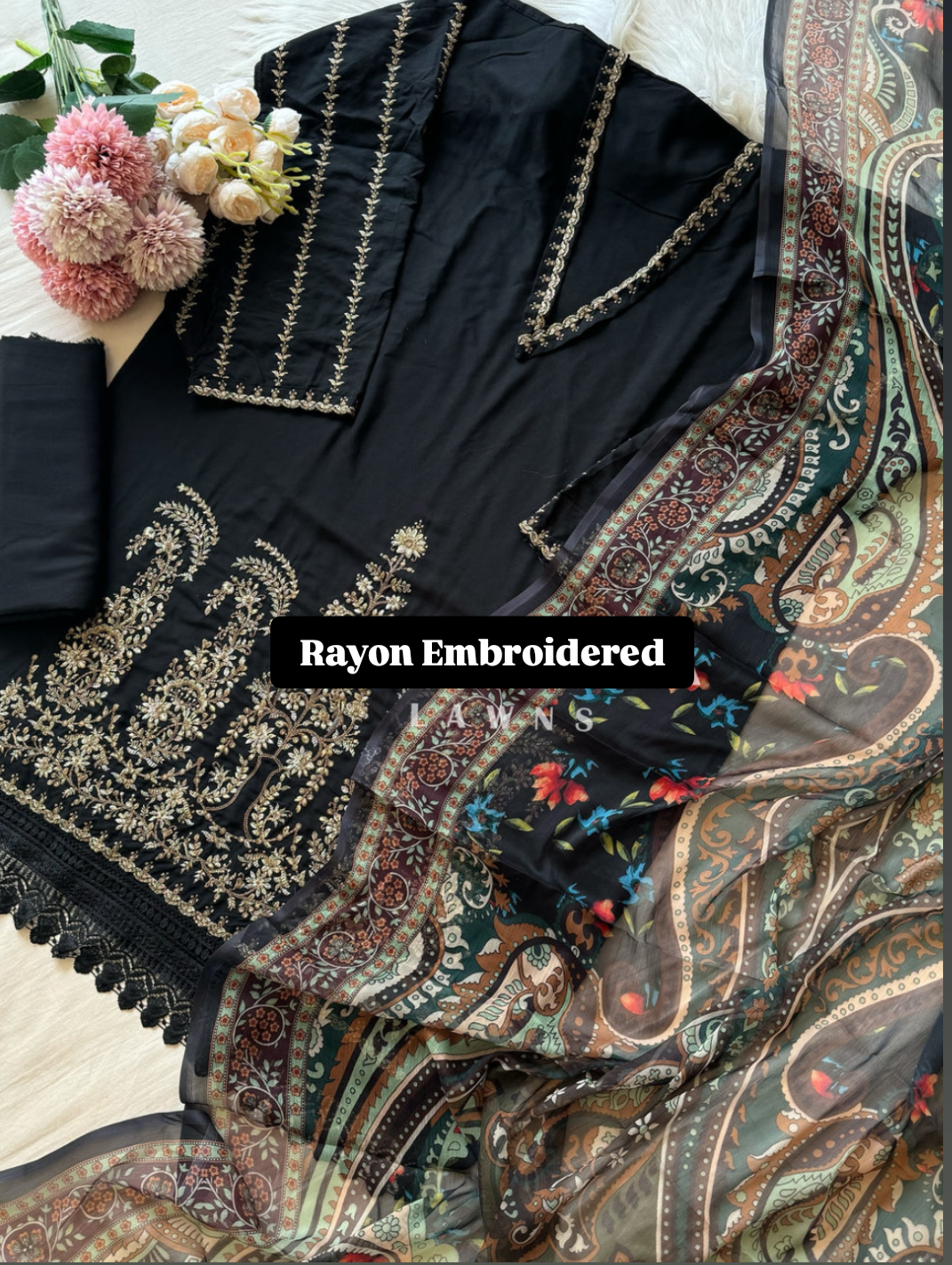 Rayon Embroidered Collection