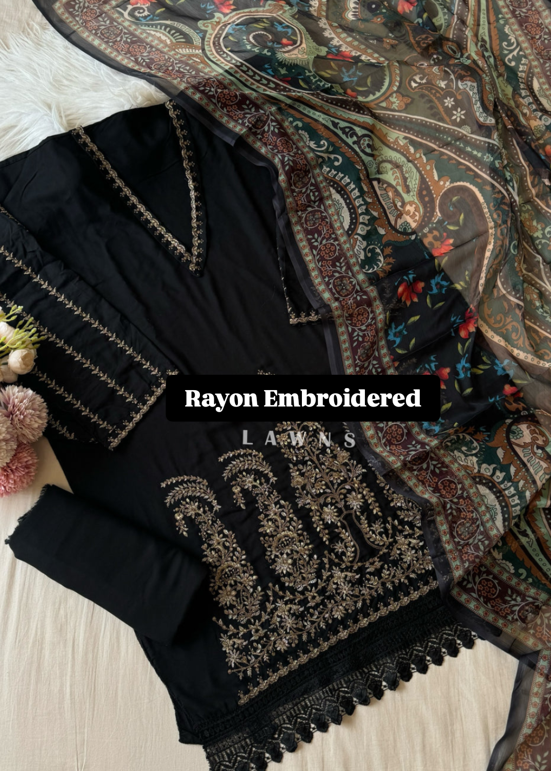 Rayon Embroidered Collection