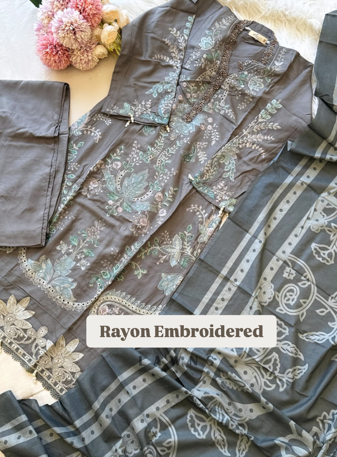 Embroidered Lawn Collection