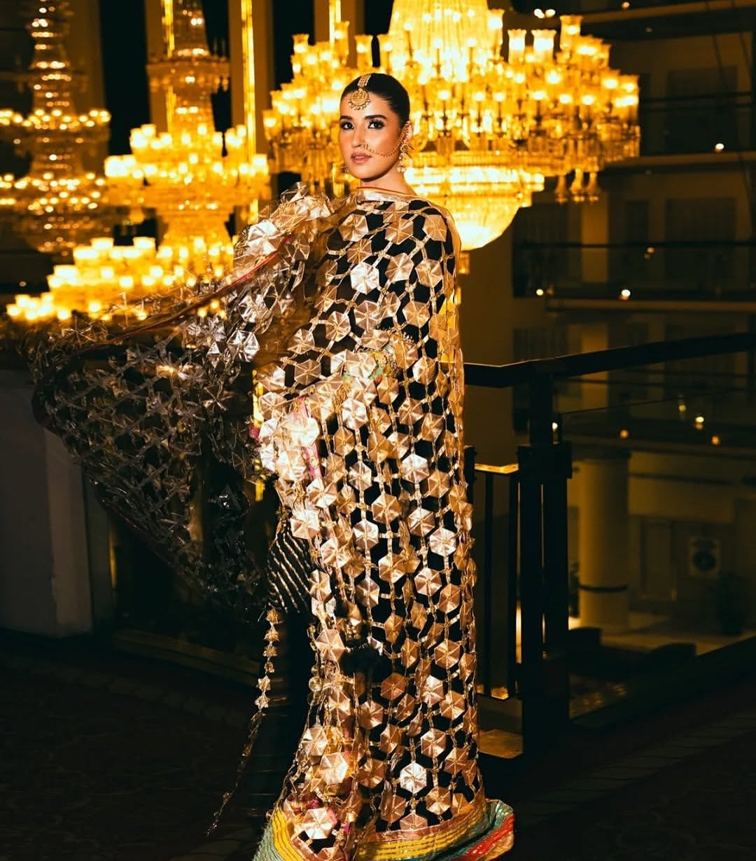 Pakistani Inspired Gotta Chadar