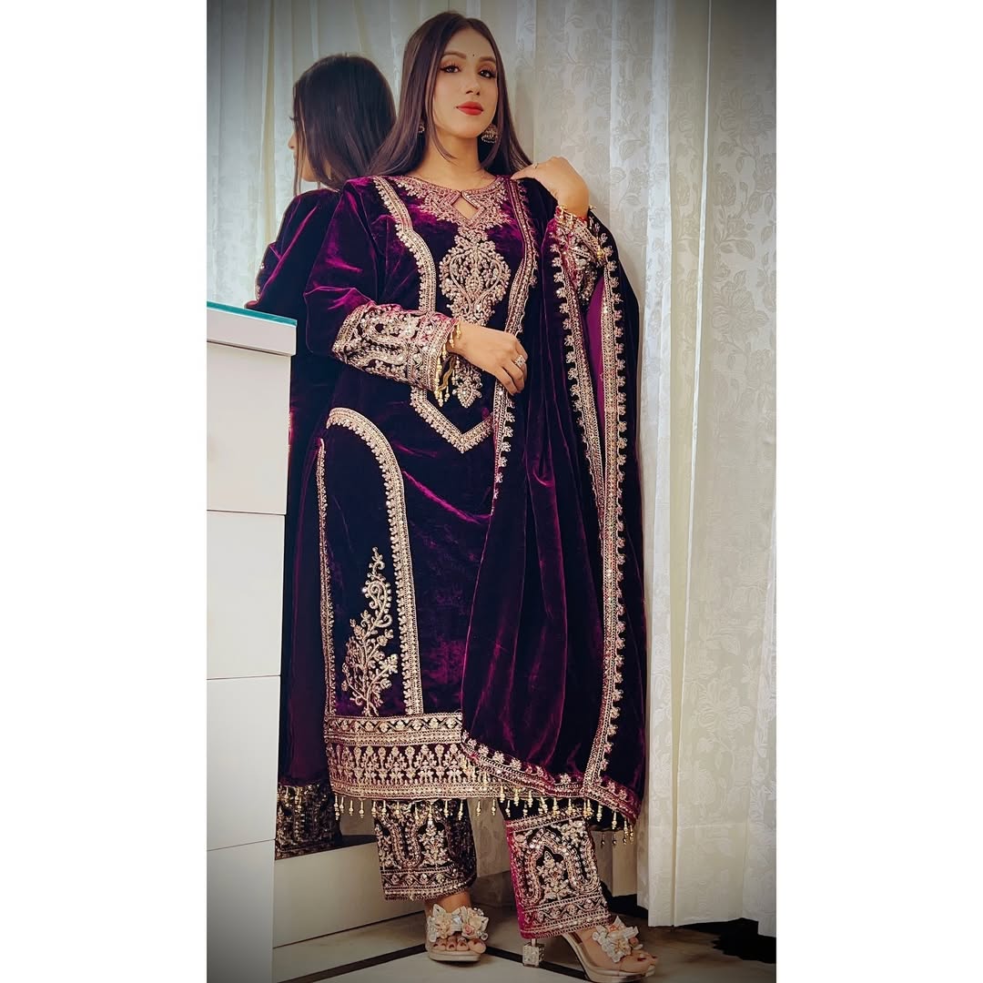Stitched Velvet Collection