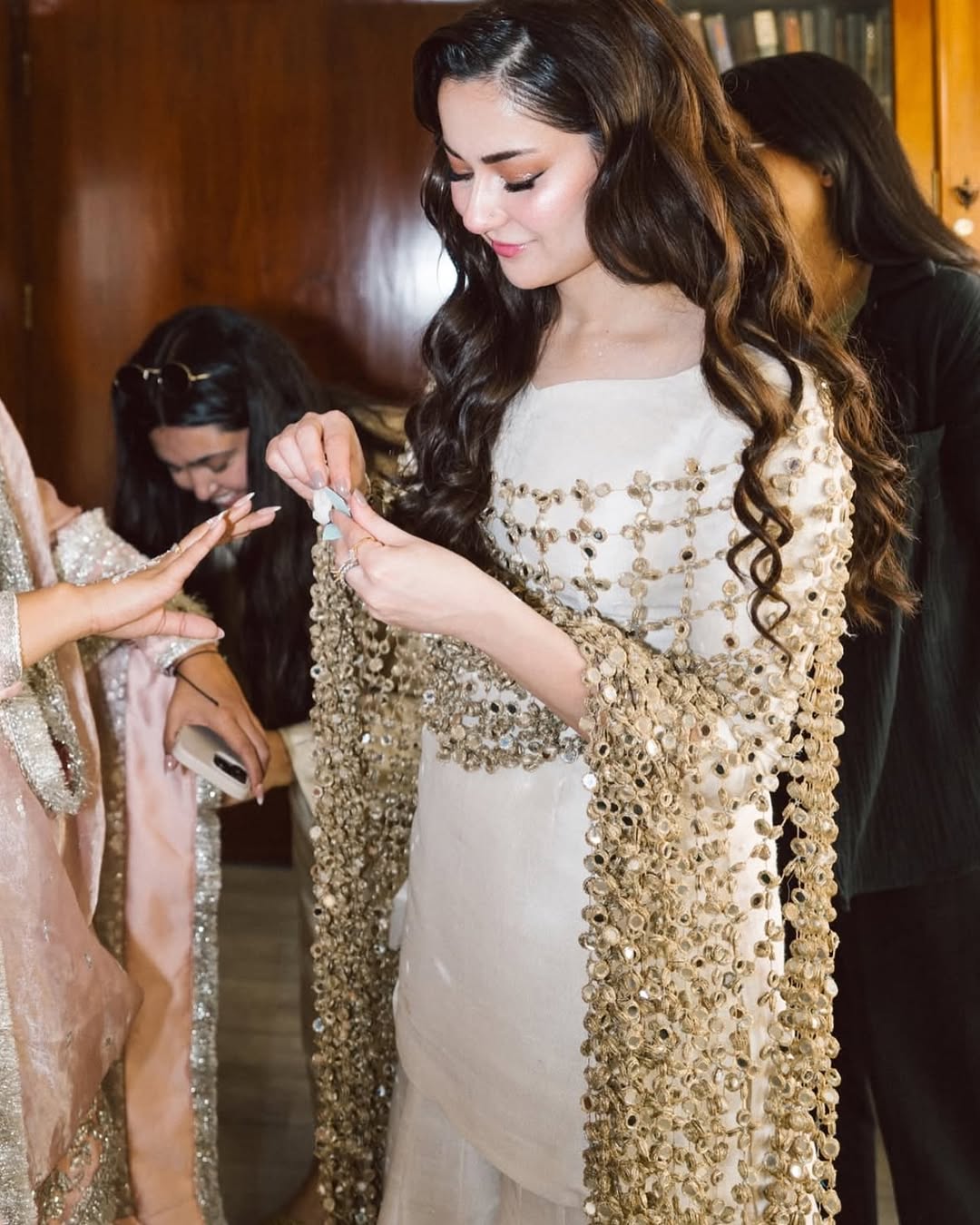 Posheeda Sheesh Dupatta By Elite