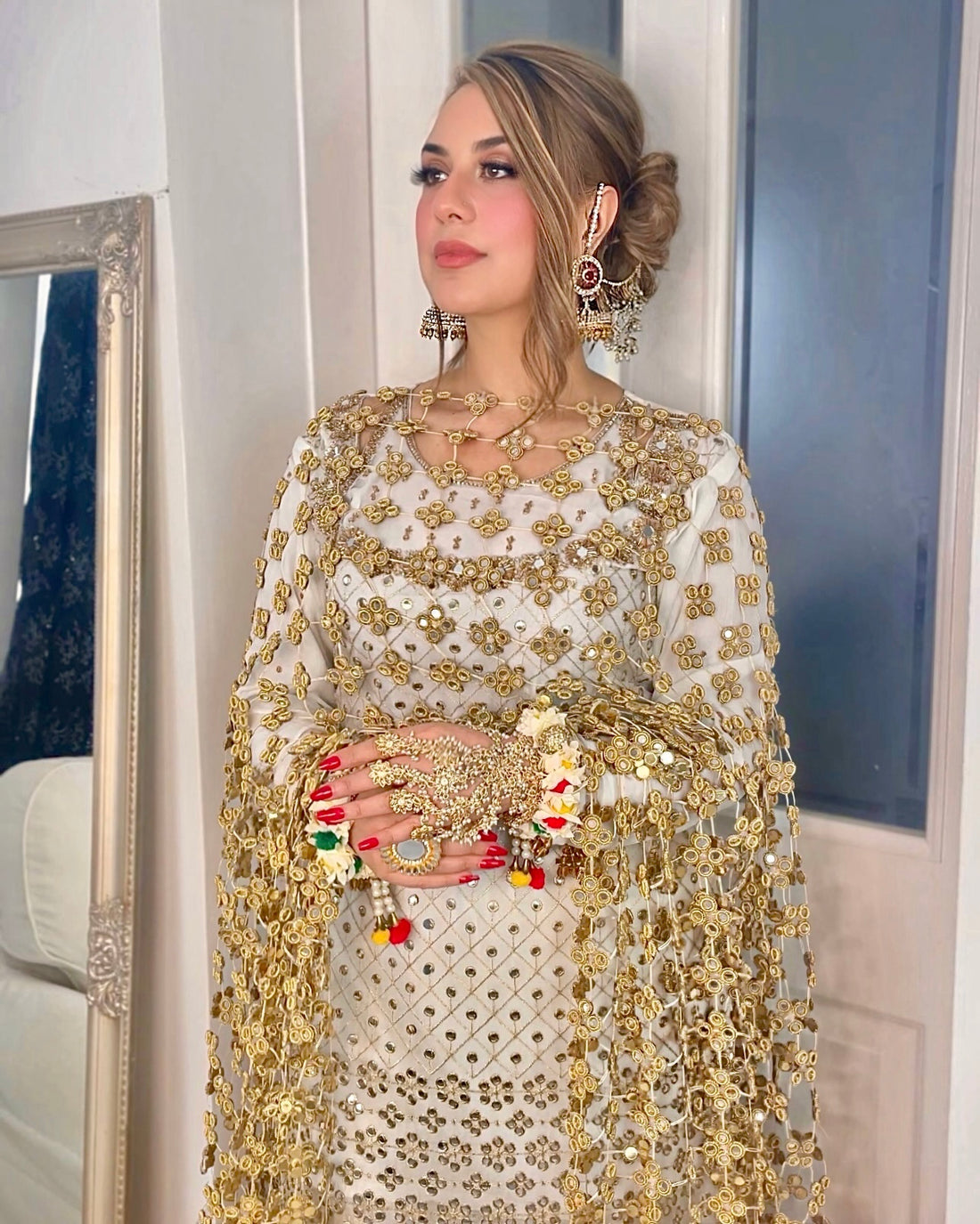 Posheeda Sheesh Dupatta By Elite