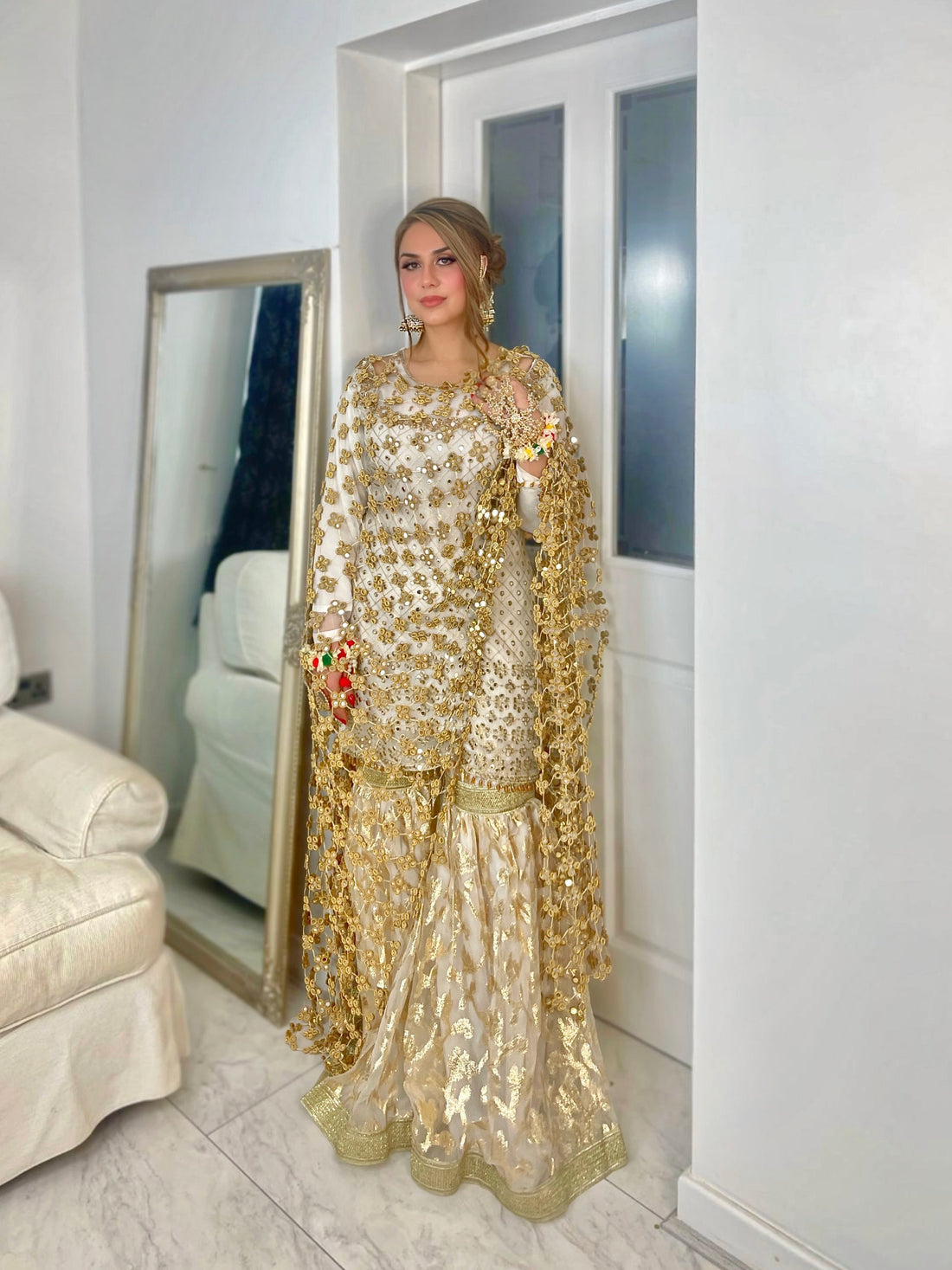 Posheeda Sheesh Dupatta By Elite