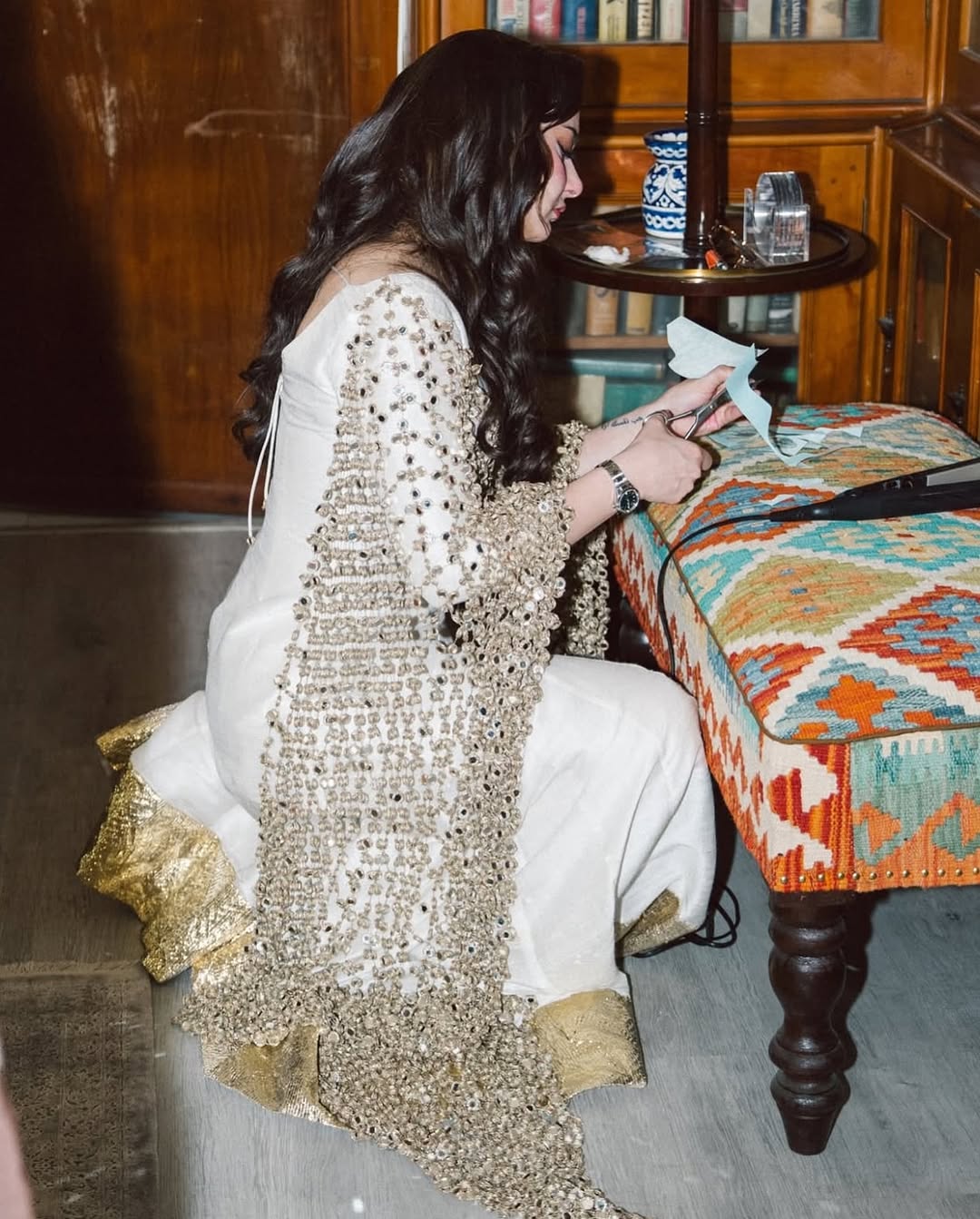 Posheeda Sheesh Dupatta By Elite