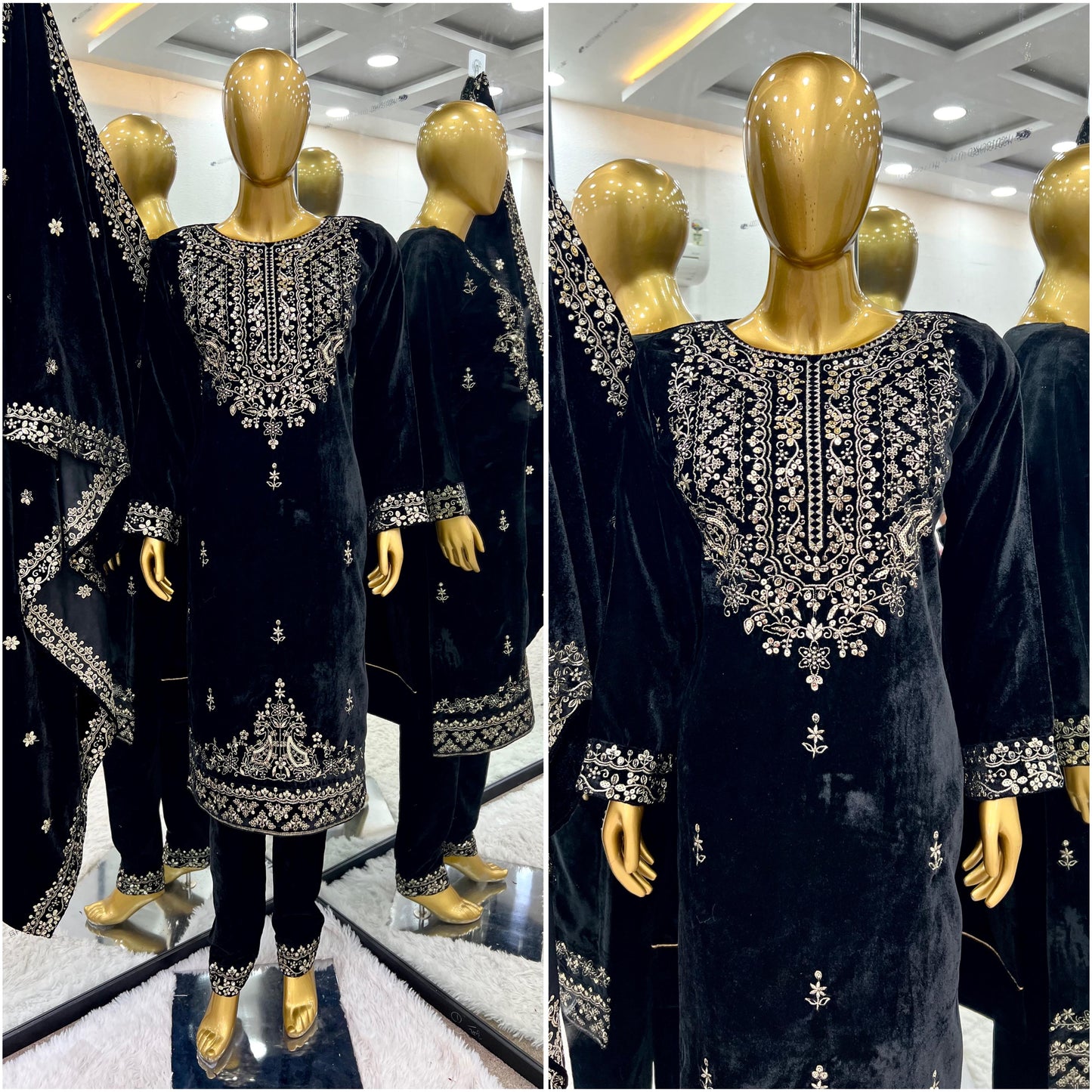 Stitched Velvet Collection