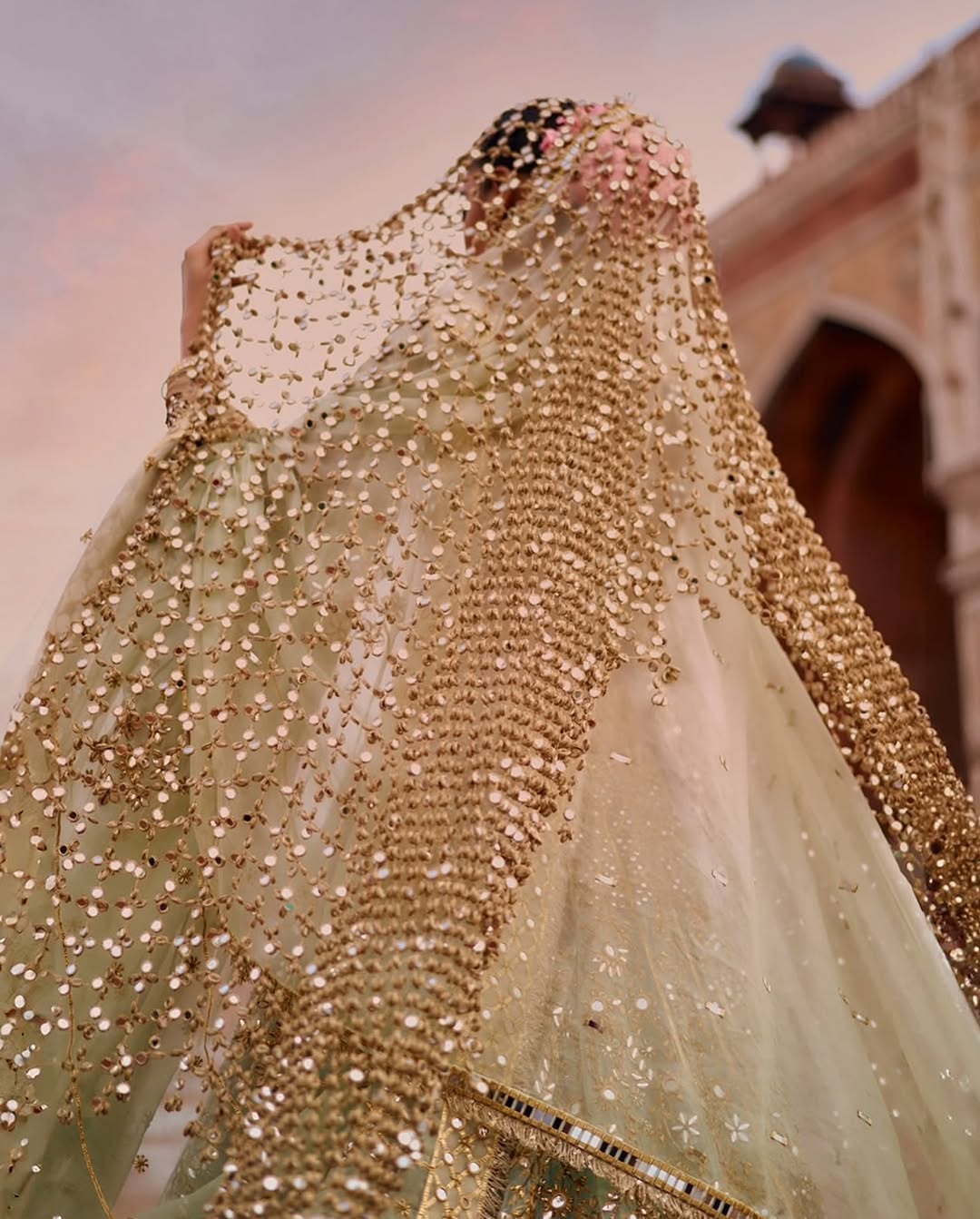 Posheeda Sheesh Dupatta By Elite