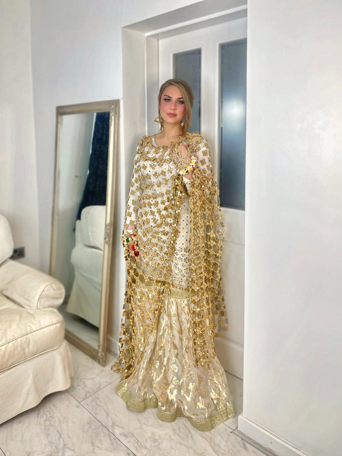 Posheeda Sheesh Dupatta By Elite