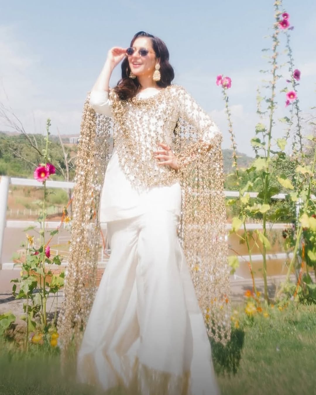 Posheeda Sheesh Dupatta By Elite