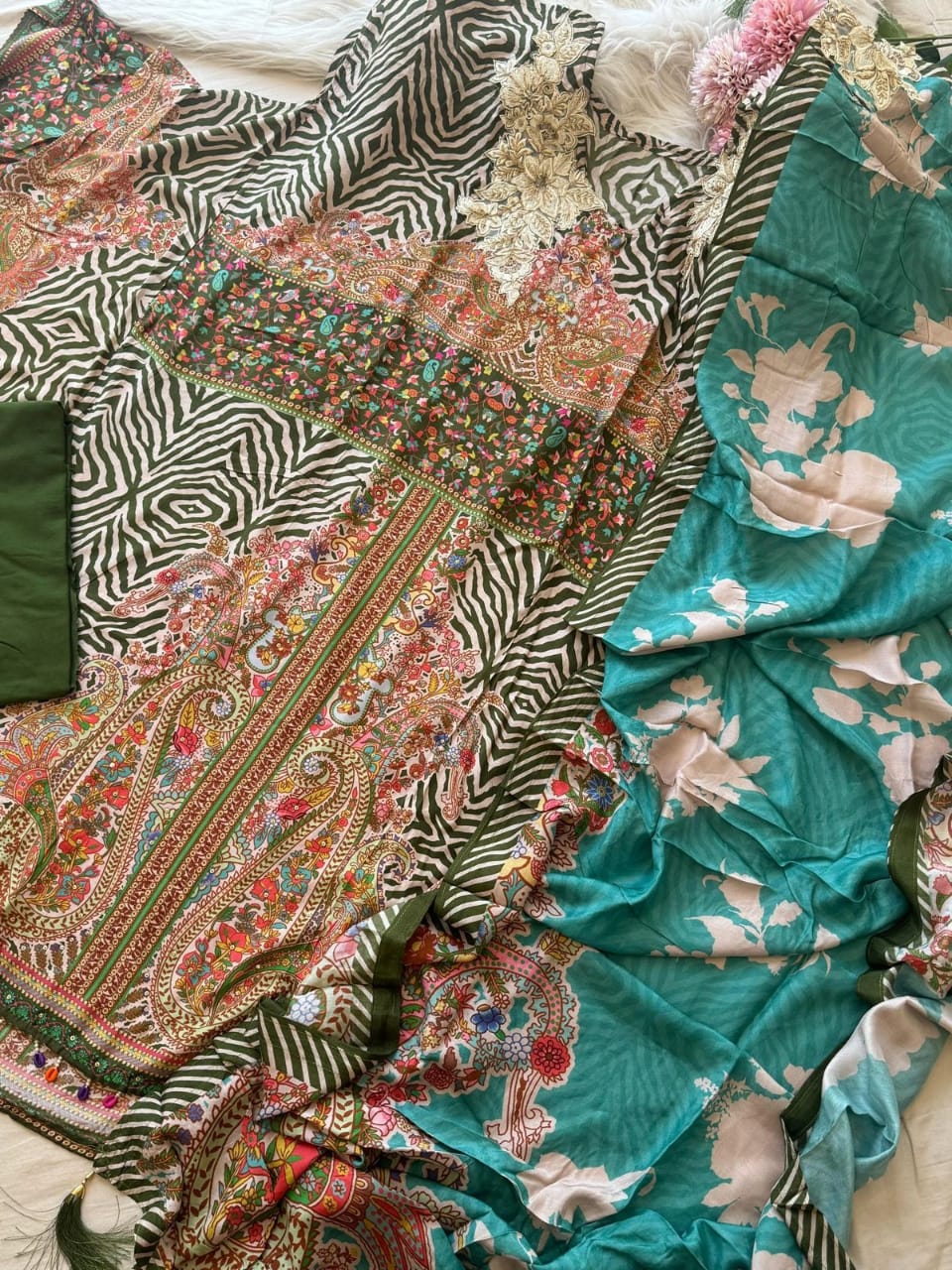 Muslin Embroidered Handwork Collection