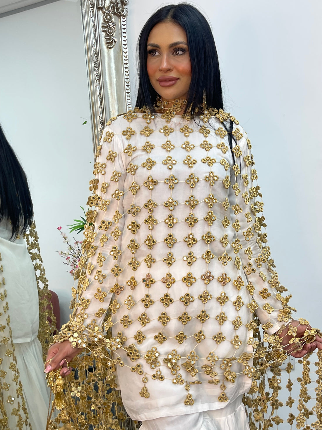 Posheeda Sheesh Dupatta By Elite