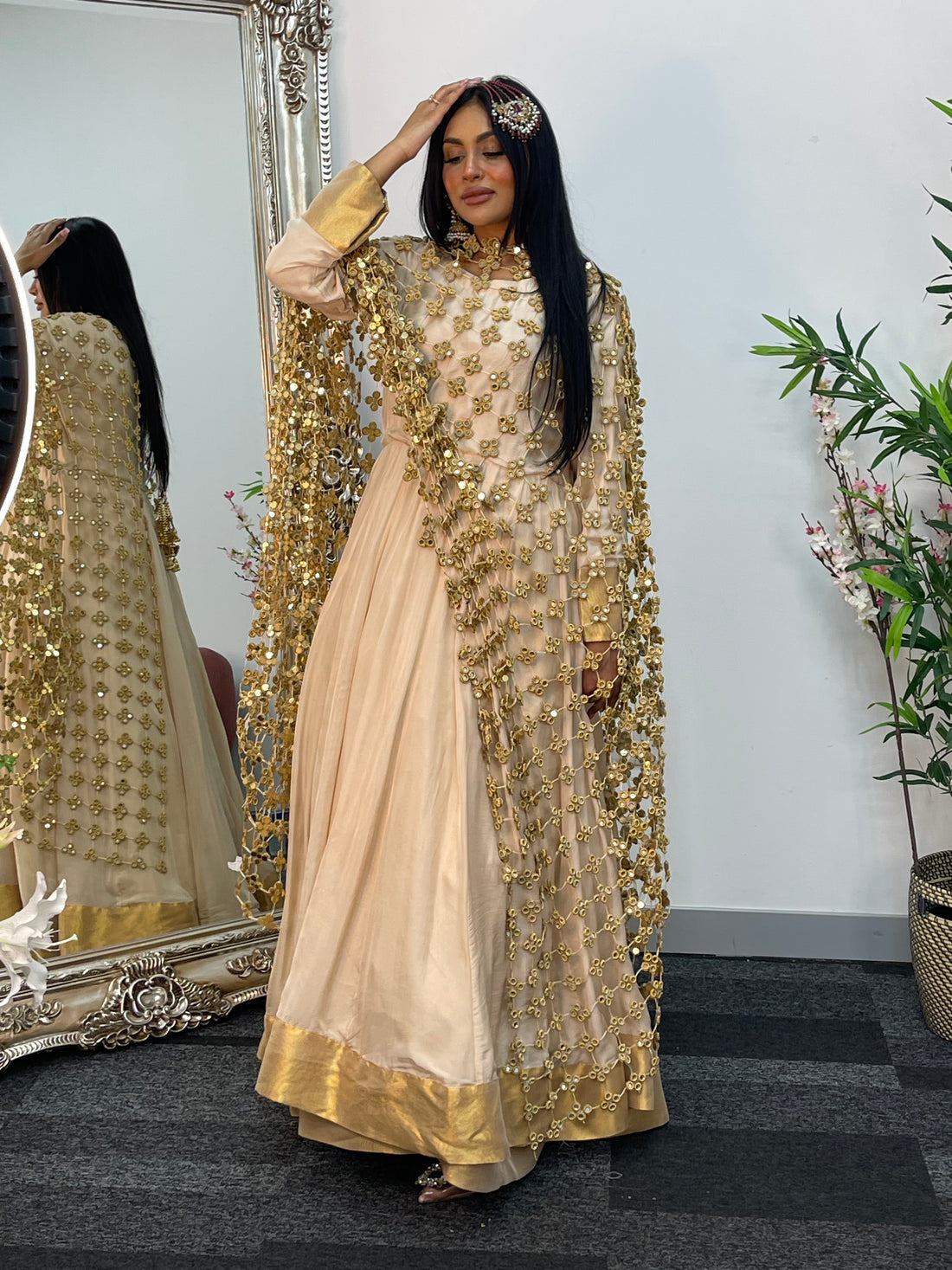Posheeda Sheesh Dupatta By Elite