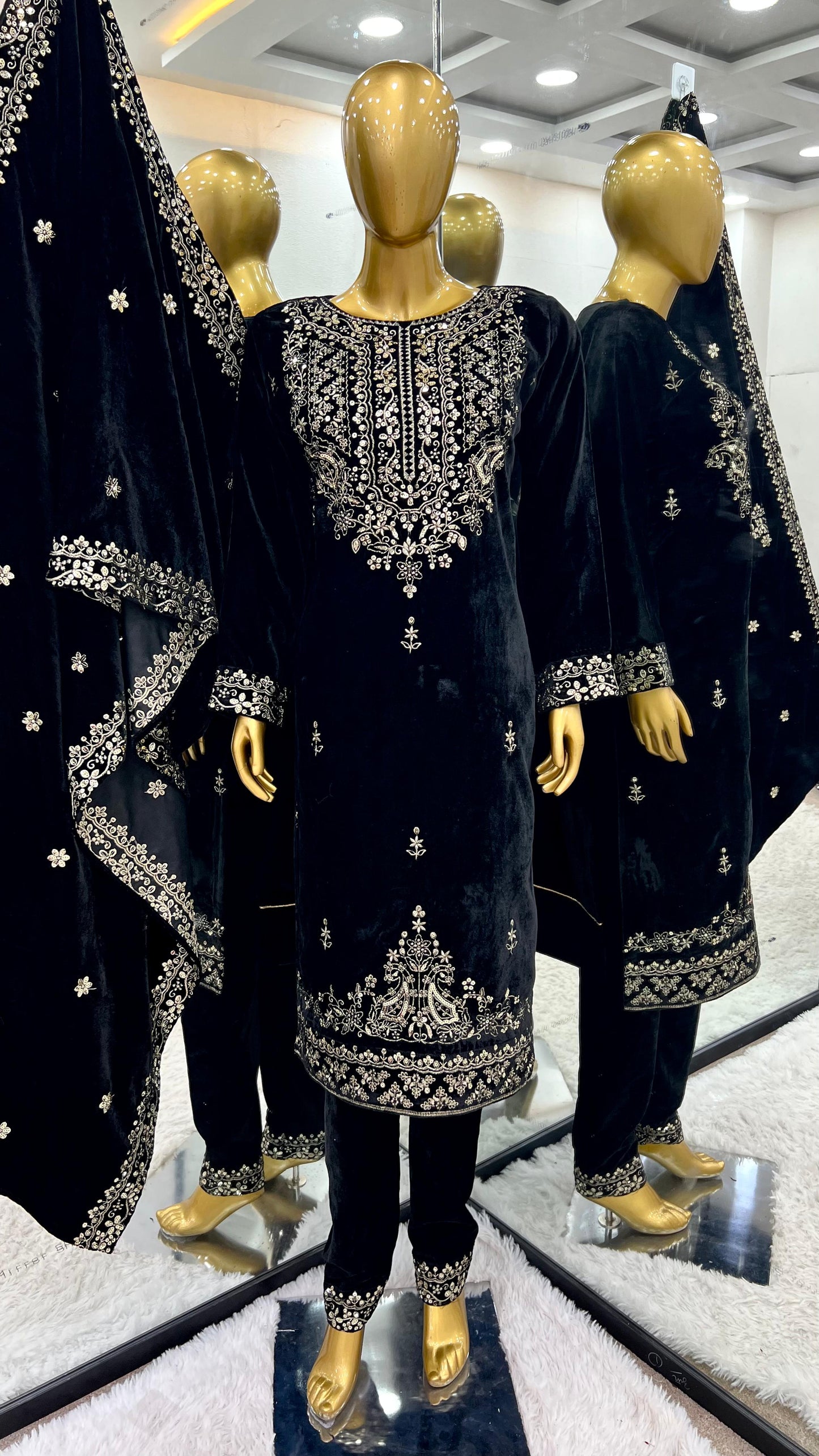 Stitched Velvet Collection
