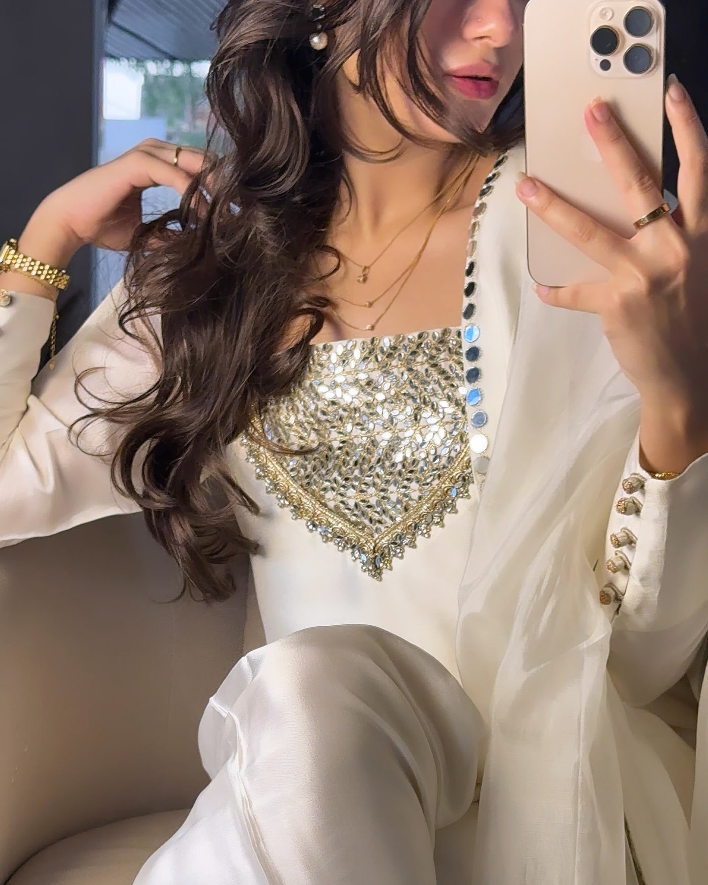 Mirror Farshi Shalwar