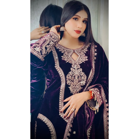 Stitched Velvet Collection