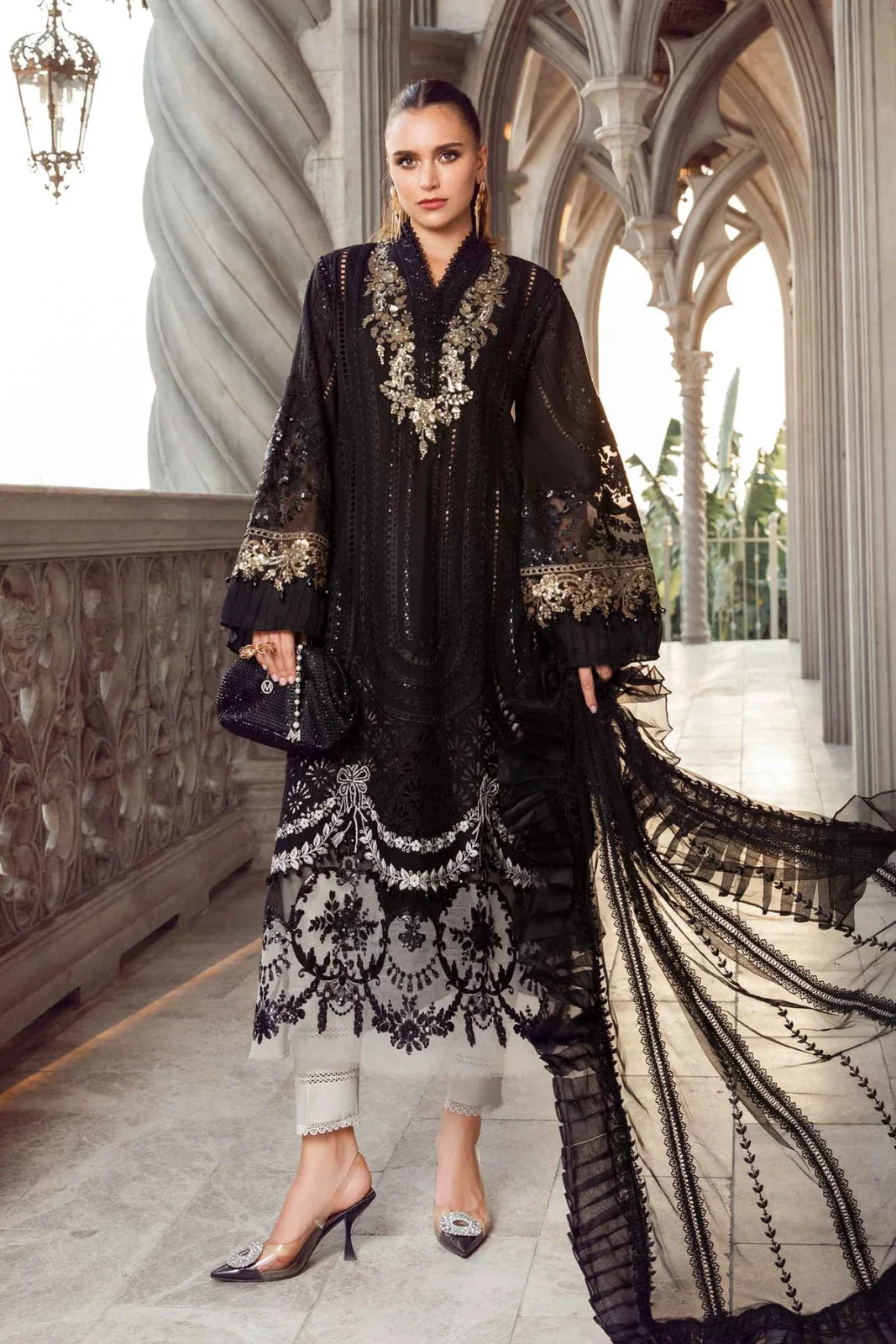 Maria B Luxury Lawn Inspired