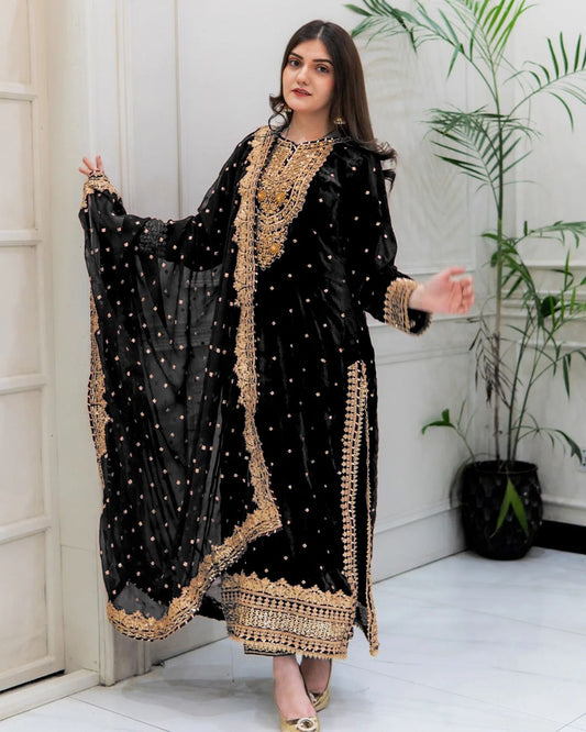 Stitched Velvet Collection