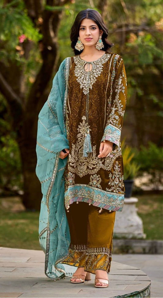 Stitched Velvet Collection